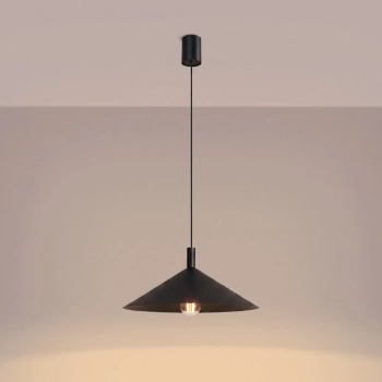 Nox 40 lampa wisząca 1xE27 czarna SL.2537