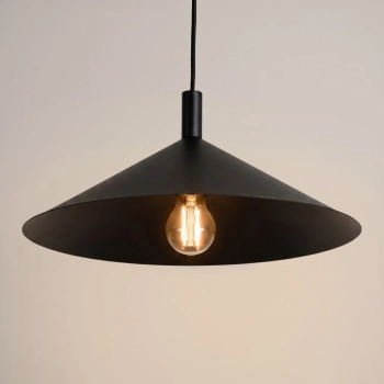 Nox 40 lampa wisząca 1xE27 czarna SL.2537