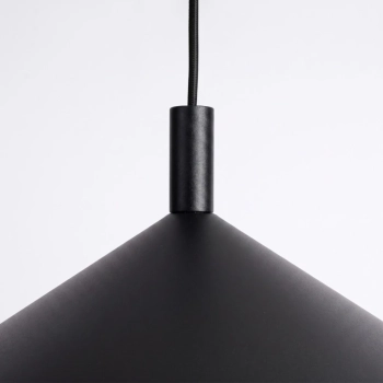 Nox 40 lampa wisząca 1xE27 czarna SL.2537