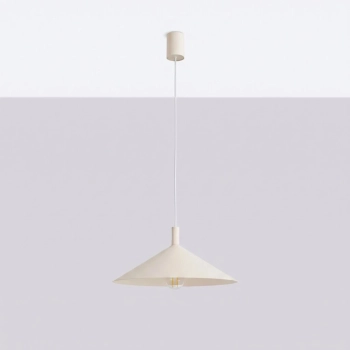 Nox 40 lampa wisząca 1xE27 beżowa SL.2539