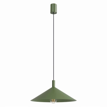 Nox 40 lampa wisząca 1xE27 zielona oliwka SL.2540 Sollux Lighting