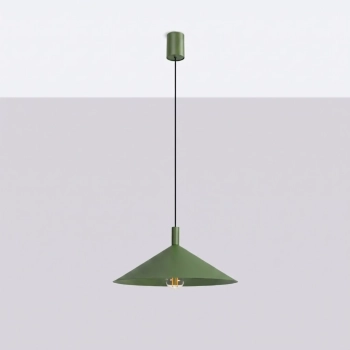 Nox 40 lampa wisząca 1xE27 zielona oliwka SL.2540