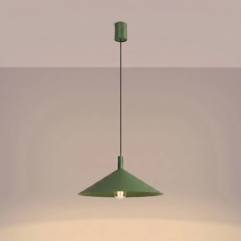 Nox 40 lampa wisząca 1xE27 zielona oliwka SL.2540