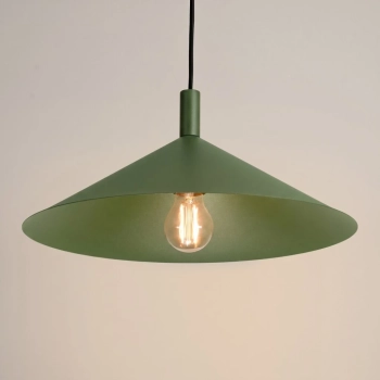 Nox 40 lampa wisząca 1xE27 zielona oliwka SL.2540