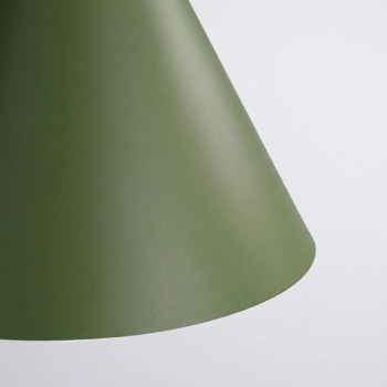 Nox 40 lampa wisząca 1xE27 zielona oliwka SL.2540