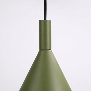 Nox 40 lampa wisząca 1xE27 zielona oliwka SL.2540