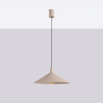 Nox 40 lampa wisząca 1xE27 taupe SL.2542