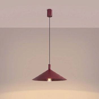 Nox 40 lampa wisząca 1xE27 burgund SL.2543