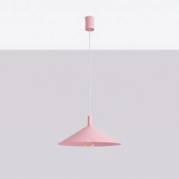 Nox 40 lampa wisząca 1xE27 różowa SL.2545
