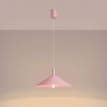 Nox 40 lampa wisząca 1xE27 różowa SL.2545