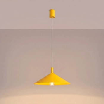 Nox 40 lampa wisząca 1xE27 żółta SL.2547