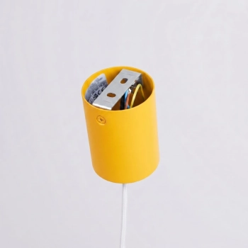 Nox 40 lampa wisząca 1xE27 żółta SL.2547