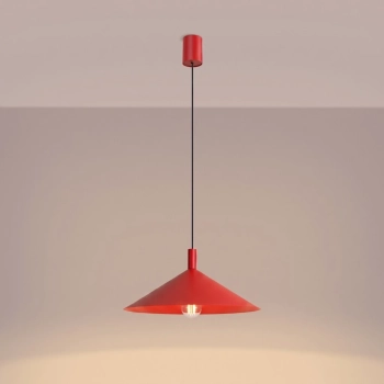 Nox 40 lampa wisząca 1xE27 czerwona SL.2548