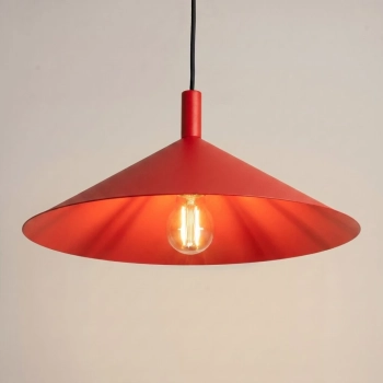 Nox 40 lampa wisząca 1xE27 czerwona SL.2548