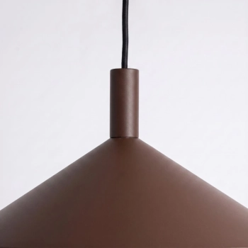 Nox 40 lampa wisząca 1xE27 brązowa SL.2549