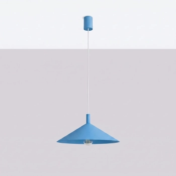 Nox 40 lampa wisząca 1xE27 błękitna SL.2550