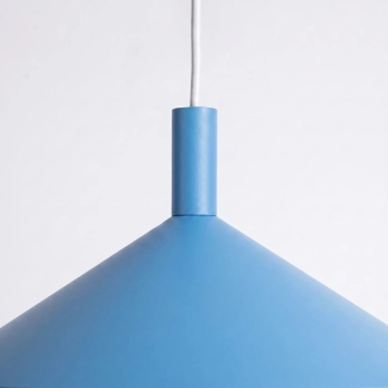 Nox 40 lampa wisząca 1xE27 błękitna SL.2550