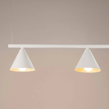 Nox 4L lampa wisząca 4xE14 biała SL.2551