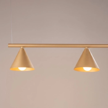 Nox 4L lampa wisząca 4xE14 złota SL.2553
