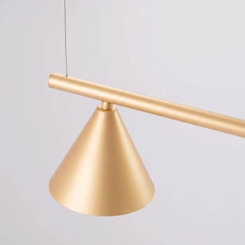 Nox 4L lampa wisząca 4xE14 złota SL.2553