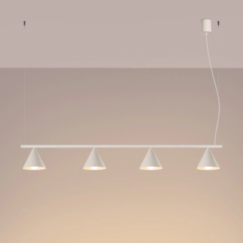Nox 4L lampa wisząca 4xE14 beżowa SL.2554