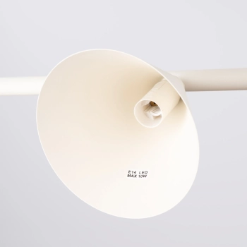 Nox 4L lampa wisząca 4xE14 beżowa SL.2554