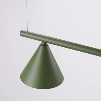 Nox 4L lampa wisząca 4xE14 zielona oliwka SL.2555