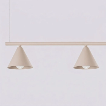 Nox 4L lampa wisząca 4xE14 taupe SL.2557