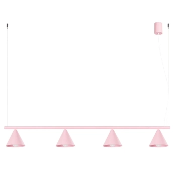 Nox 4L lampa wisząca 4xE14 różowa SL.2560 Sollux Lighting