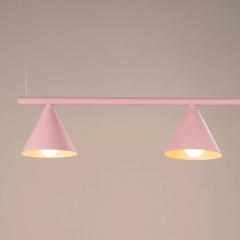 Nox 4L lampa wisząca 4xE14 różowa SL.2560