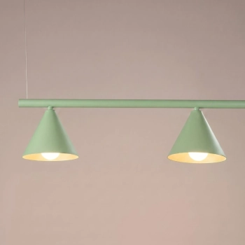 Nox 4L lampa wisząca 4xE14 szałwiowa SL.2561