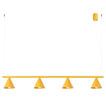 Nox 4L lampa wisząca 4xE14 żółta SL.2562 Sollux Lighting