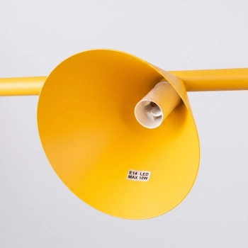 Nox 4L lampa wisząca 4xE14 żółta SL.2562