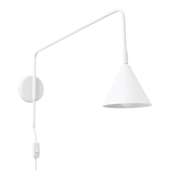 Nox kinkiet 1xE14 biały SL.1696 Sollux Lighting