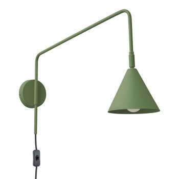 Nox kinkiet 1xE14 zielona oliwka SL.1700 Sollux Lighting