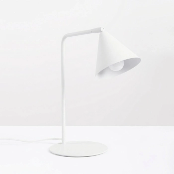 Nox lampa biurkowa 1xE14 biała SL.2566