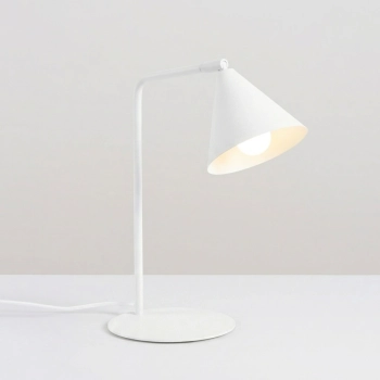 Nox lampa biurkowa 1xE14 biała SL.2566
