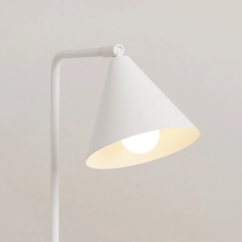 Nox lampa biurkowa 1xE14 biała SL.2566