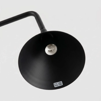 Nox lampa biurkowa 1xE14 czarna SL.2567