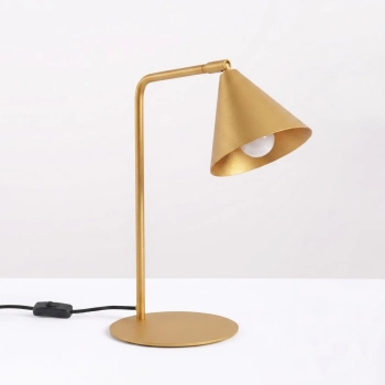 Nox lampa biurkowa 1xE14 złota SL.2568