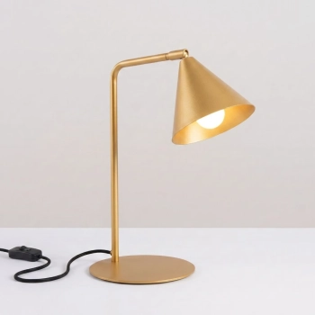 Nox lampa biurkowa 1xE14 złota SL.2568