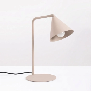 Nox lampa biurkowa 1xE14 taupe SL.2572