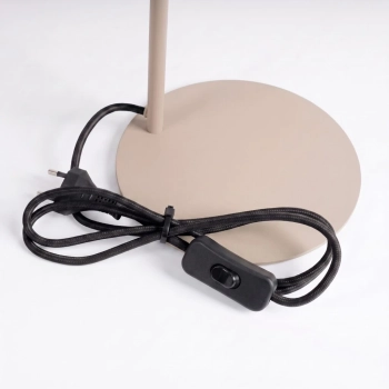Nox lampa biurkowa 1xE14 taupe SL.2572