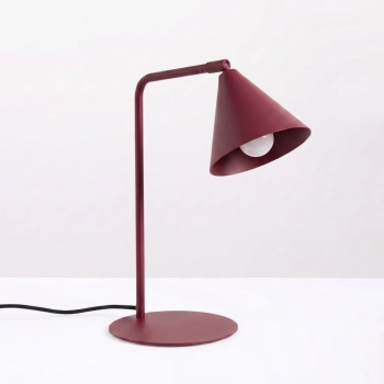 Nox lampa biurkowa 1xE14 burgund SL.2573