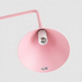 Nox lampa biurkowa 1xE14 różowa SL.2575