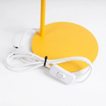 Nox lampa biurkowa 1xE14 żółta SL.2577