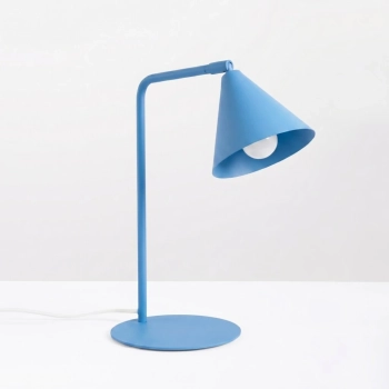 Nox lampa biurkowa 1xE14 błękitna SL.2580