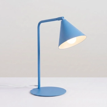 Nox lampa biurkowa 1xE14 błękitna SL.2580