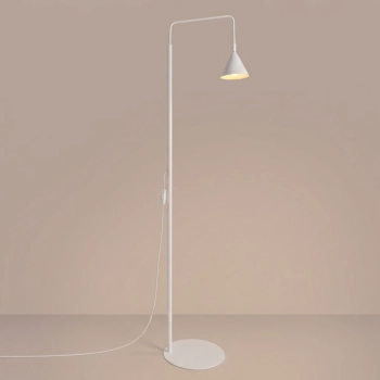 Nox lampa podłogowa 1xE14 biała SL.2581