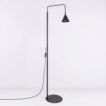 Nox lampa podłogowa 1xE14 czarna SL.2582